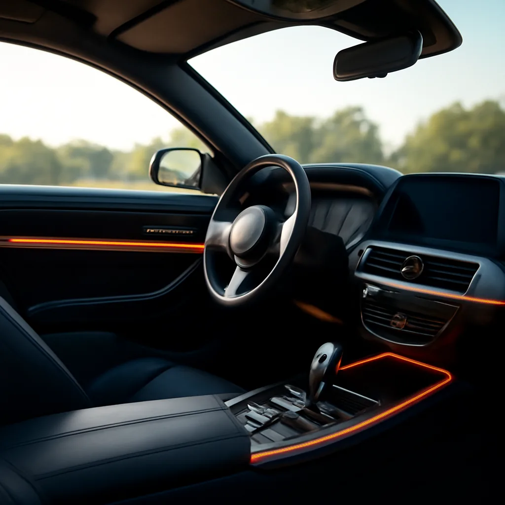 Éclairage d’ambiance pour voiture : guide d’achat
